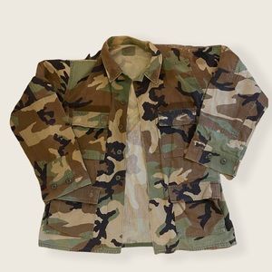 Vintage Green Army Jacket